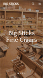Mobile Screenshot of bigsticksfinecigars.com